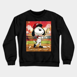 Snoopy Vs Arizona Diamondbacks Lucy Lineup Crewneck Sweatshirt